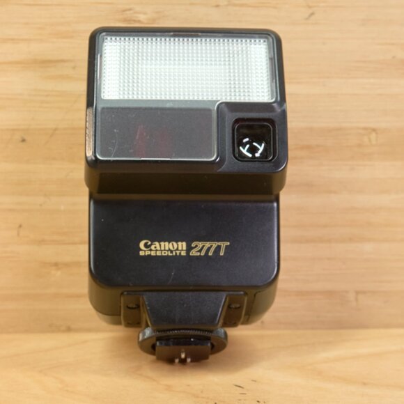 Canon T70 35mm SLR Film Camera w/ 50mm f1.8 Lens & Canon 277T Flash / Tested - Picture 12 of 13